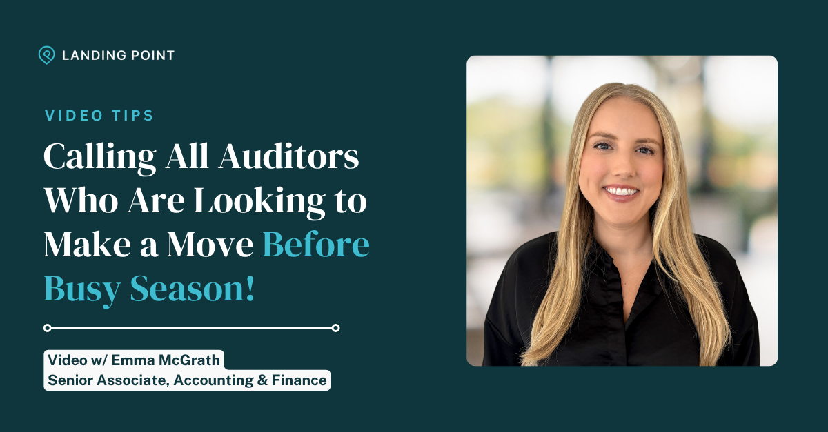 Emma McGrath - calling all auditors
