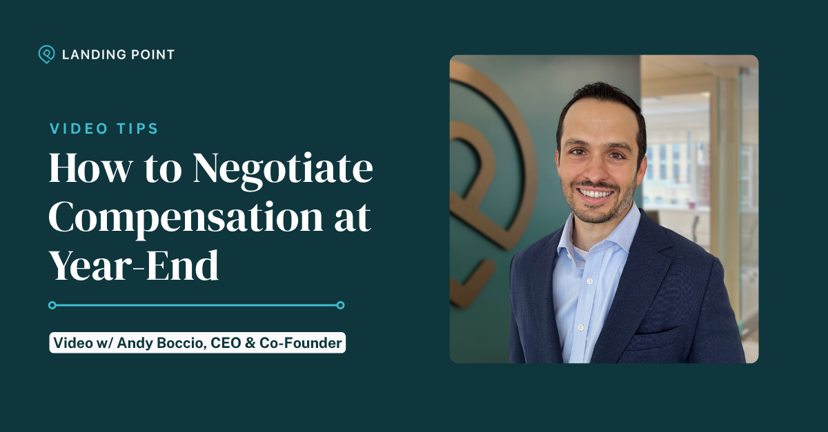 Andrew Boccio: year-end compensation