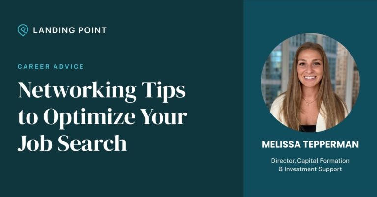 Melissa Tepperman - Networking Tips to Optimize Your Job Search