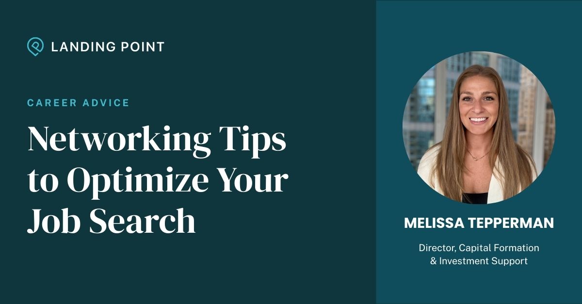 Melissa Tepperman - Networking Tips to Optimize Your Job Search