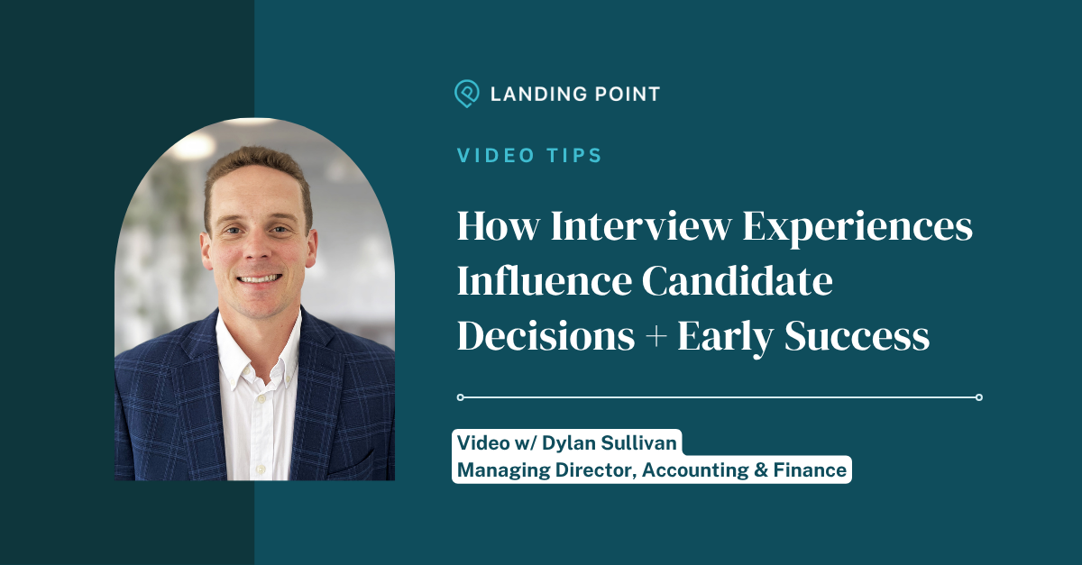 How Interview Experiences Influence Candidate Decisions + Early Success