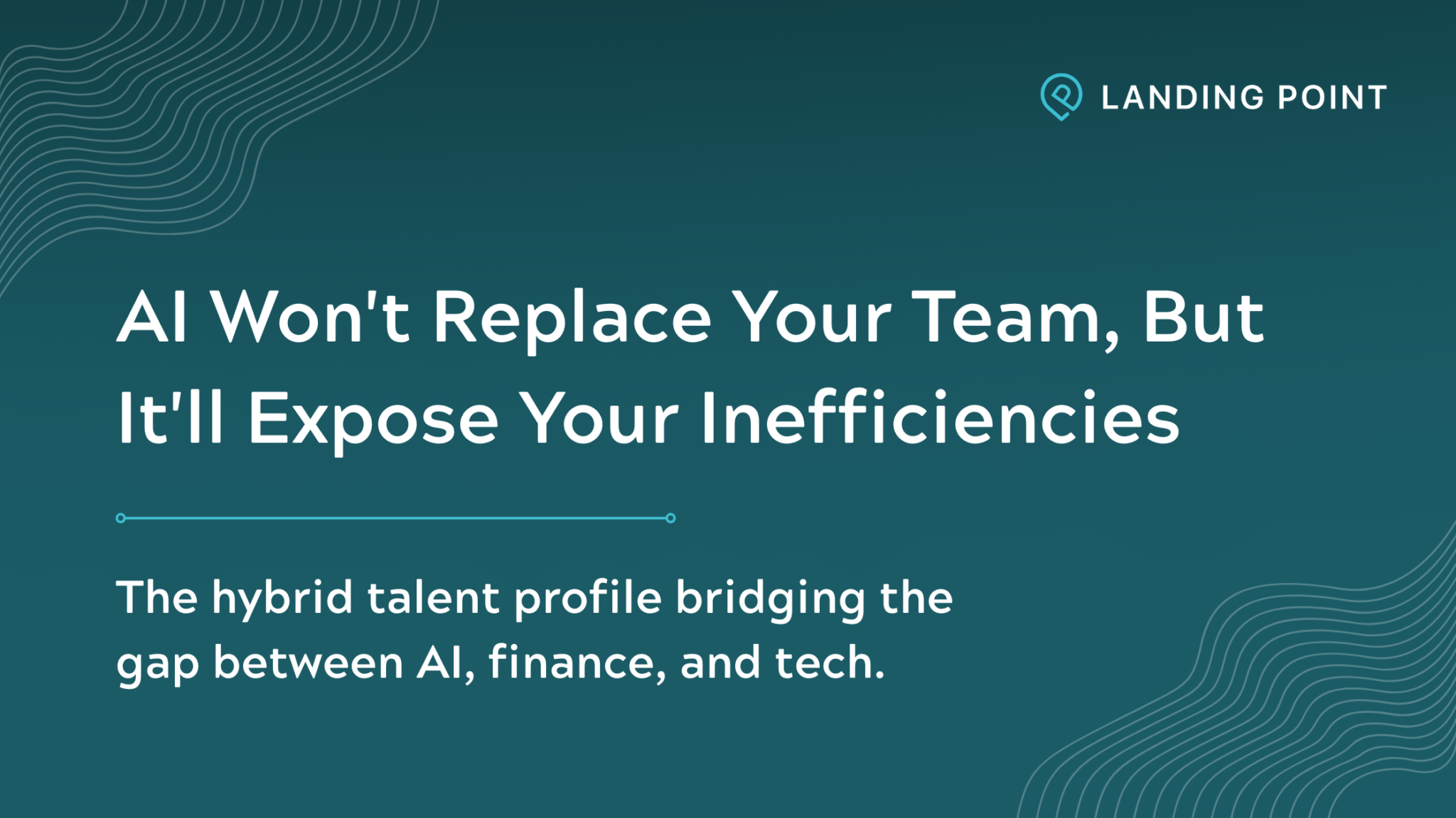 AI Won't Replace Your Team, But It'll Expose Your Inefficiencies