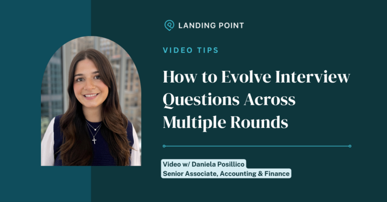 How to Evolve Interview Questions Across Multiple Rounds