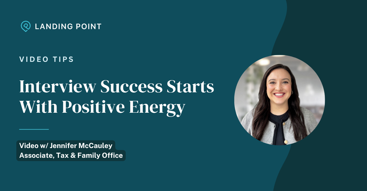 Interview Success Starts With Positive Energy