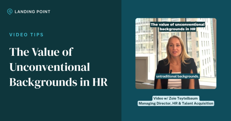 The Value of Unconventional Backgrounds in HR