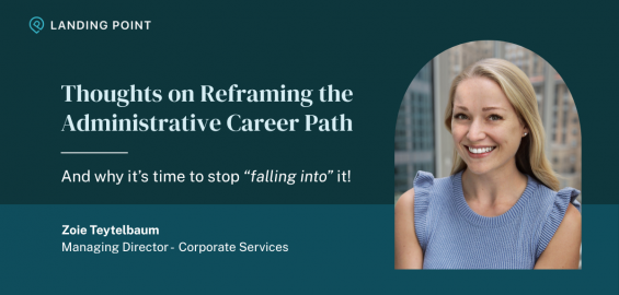 Reframing the administrative career path